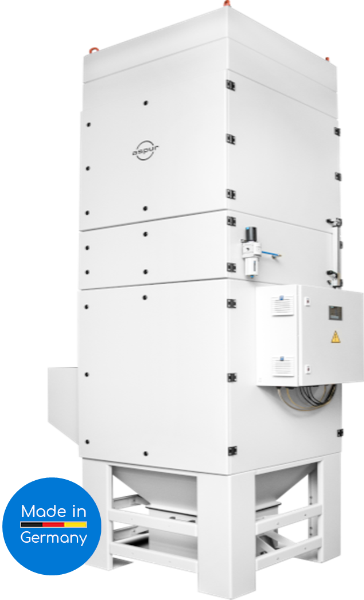Industrie Entstauber Bohren Drehen Fräsen ASPUR Entstauber aero5 ECO