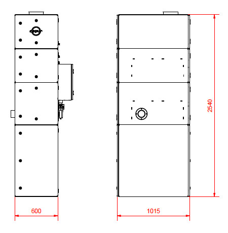 Containment deduster ASPUR aerotain2