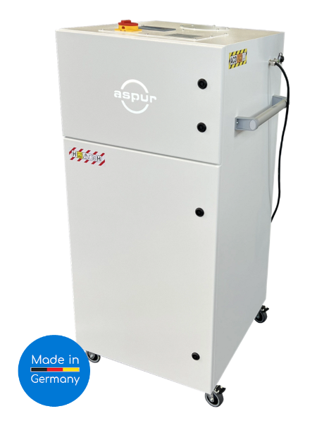 Storage filter lasering, filling, vaporazing, bonding ASPUR Storage filter airsorb2 (FD)