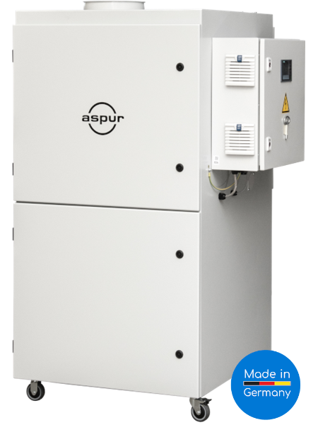 Storage filter lasering, vaporazing, bonding ASPUR Storagefilter airsorb3 (FD)