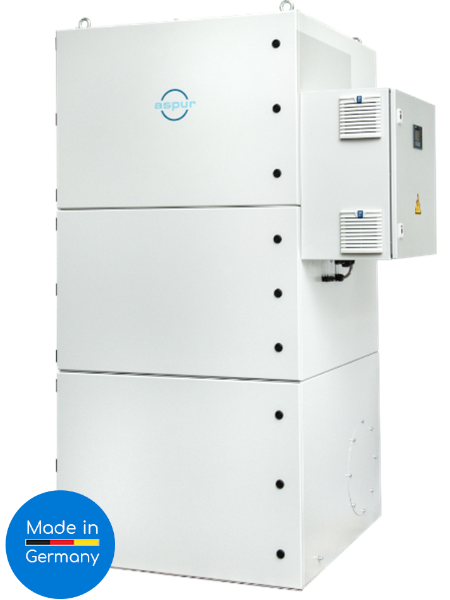Storage filter Lasering, filling, evaporation, bonding ASPUR Storage filter airsorb4 (FD)